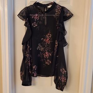 ASTR Cold Shoulder Blouse